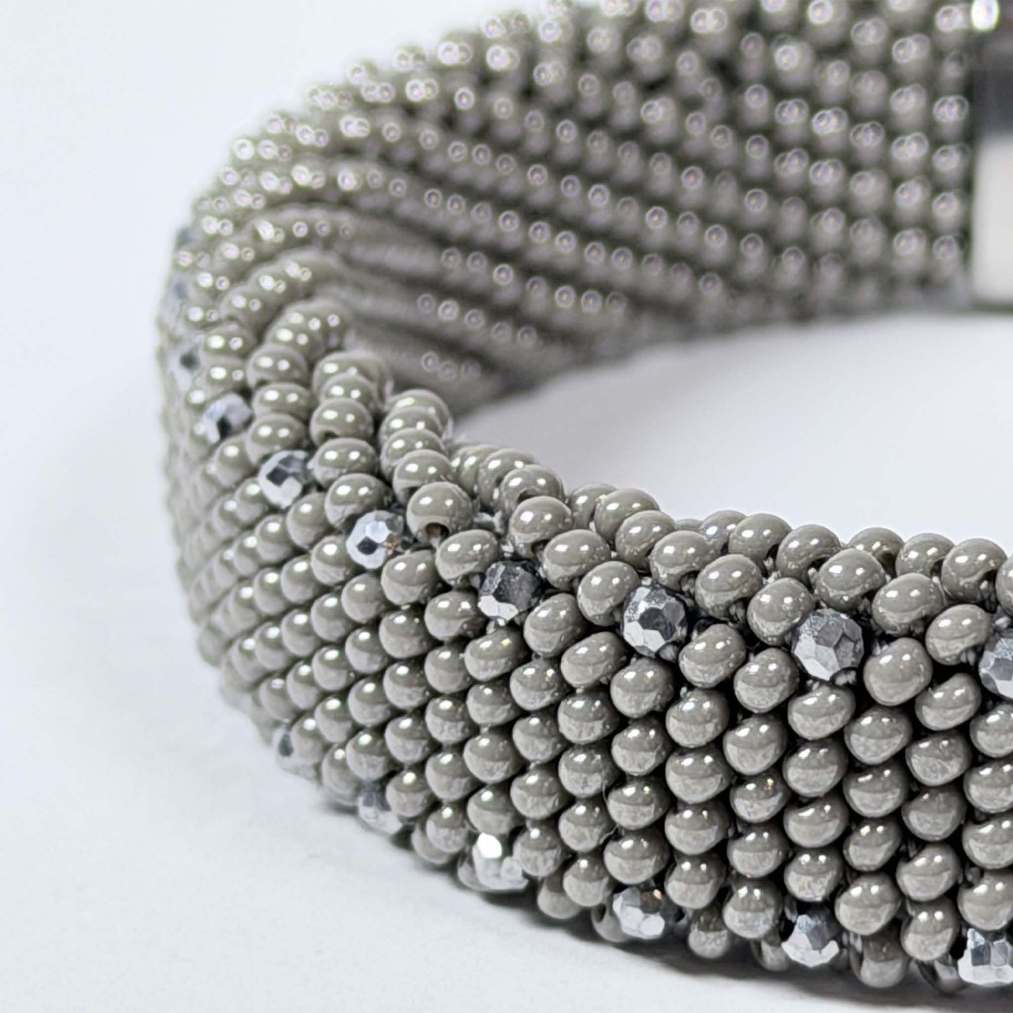Grey (silver color dots)
