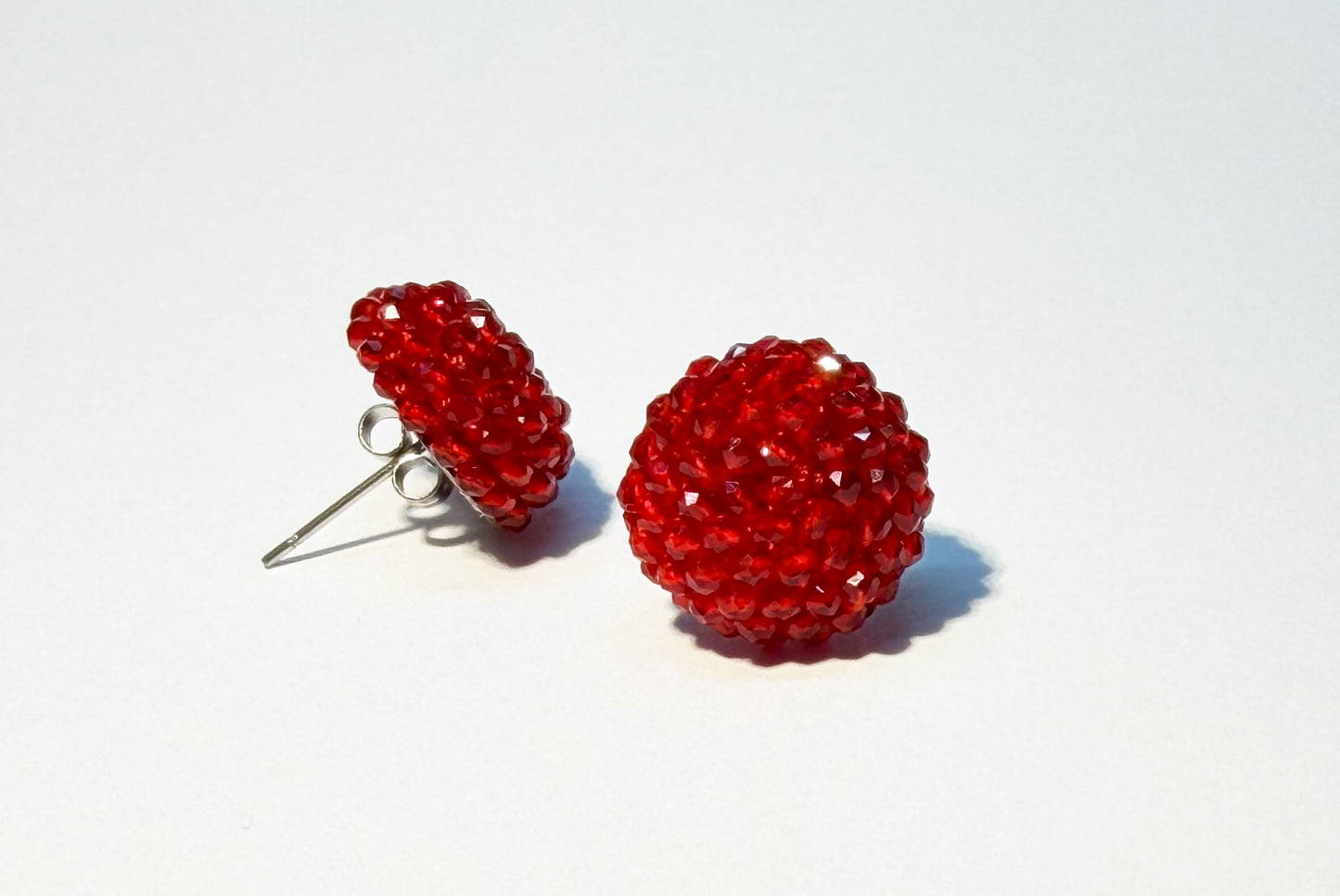 Earrings - Red