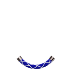 White Losange / Electric blue