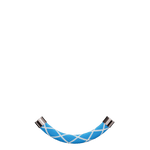 White Losange / Sky blue