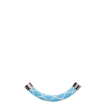 White Losange / Powder blue