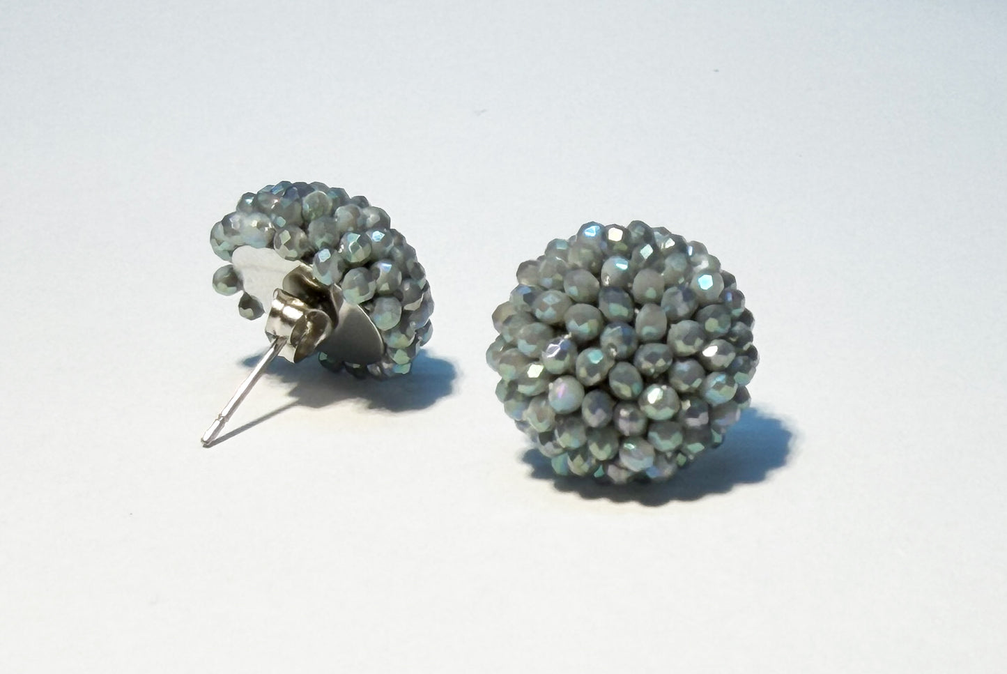 Earrings - Grey