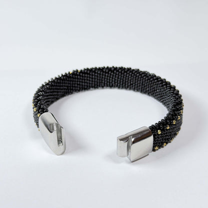 Black (gold color dots)