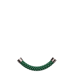 White dots / Forest green