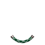 White Losange / Forest green
