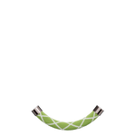 White Losange / Lime green