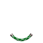 White Losange / Vivid green