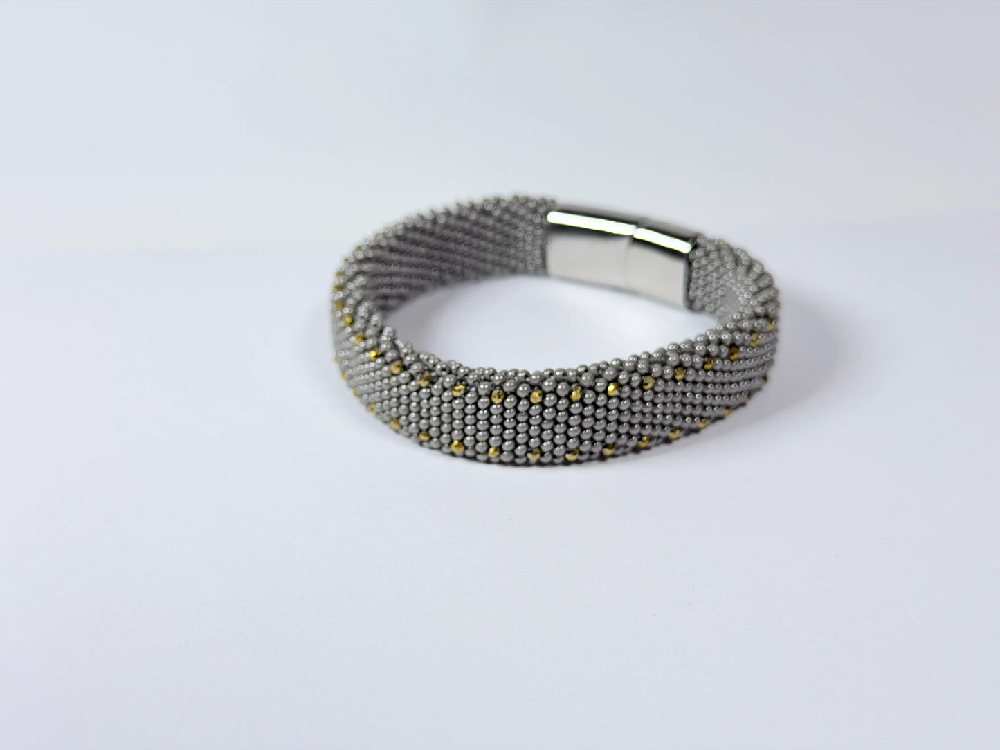 Grey (gold color dots)