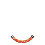 White Losange / Burnt orange