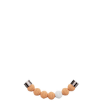 Glass beads / Soft peach 1 white