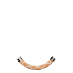 White Losange / Soft peach