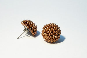 Øredobber - Kobberfarge